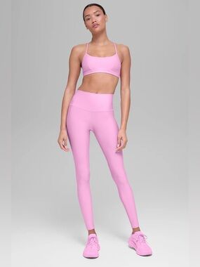 Alo 7/8 high-waist airlift leggings (candy pink) nwt